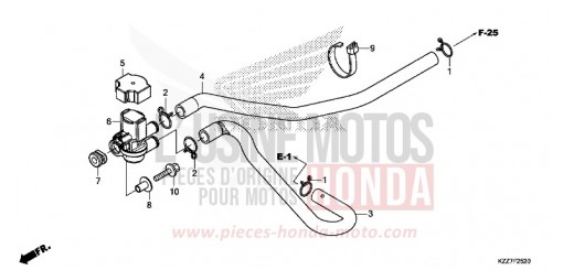 AIR INJECTION SOLENOID VALVE CRF250RLAK de 2019